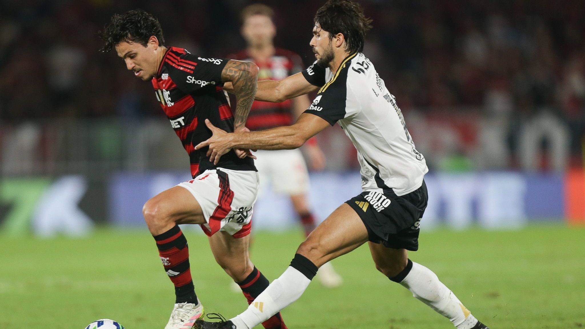Partida entre Flamengo x Atlético-MG, pelo Brasileirão