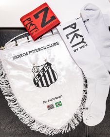 Flâmula do Santos para o jogo contra o Flamengo
