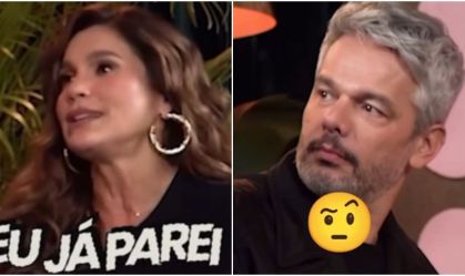 Flávia Alessandra revela já ter ido em swing e choca Otaviano Costa