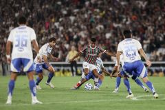 Lance de Fluminense x Cruzeiro, pelo Brasileirão