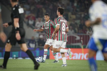 Lance de Fluminense x Cruzeiro, pelo Brasileirão