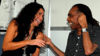 Gilberto Gil celebra aniversário de 60 anos de Daniela Mercury