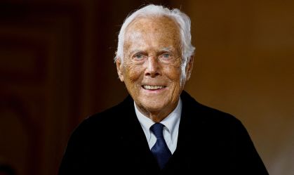 Aos 91 anos, Giorgio Armani diz que voltará aos desfiles em setembro
