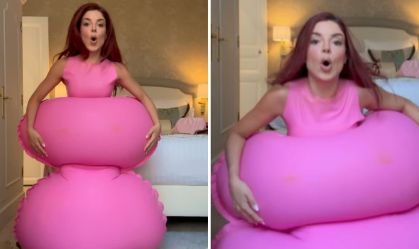 Gkay usa vestido plástico inflável de R$ 10 mil; conheça a peça