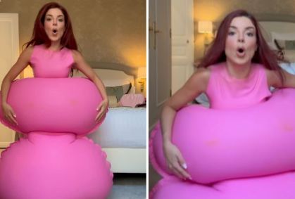 Gkay usa vestido plástico inflável de R$ 10 mil; conheça a peça