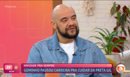 Gominho fala sobre boatos de briga com Dieckmmann após morte de Preta Gil
