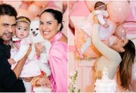 Graciele mostra Wanessa com irmã caçula em mesversário; veja