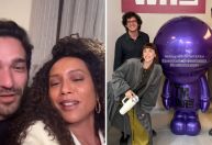 Elenco de "Vale Tudo" faz piada sobre tamanho da cabeça de Humberto Carrão