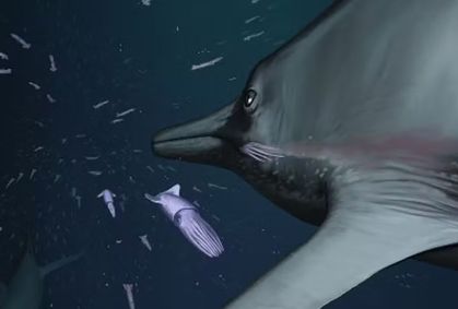 "Dragão marinho" pré-histórico caçava em silêncio e tinha olhos gigantes