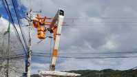 Ciclone deixa mais de 43 mil imóveis sem energia em Santa Catarina