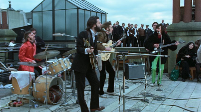 "The Beatles: Get Back" scene • Reproduction/Disney+