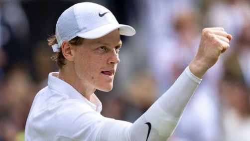 Jannik Sinner está na semifinal de Wimbledon