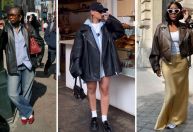 Jaqueta de couro é peça curinga no inverno; veja inspirações fashionistas