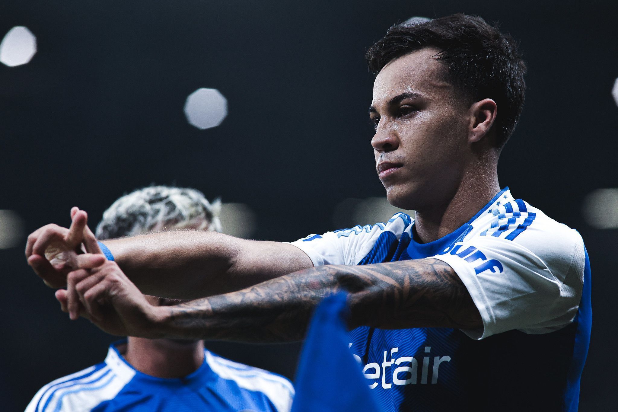 Kaio Jorge comemorando gol pelo Cruzeiro