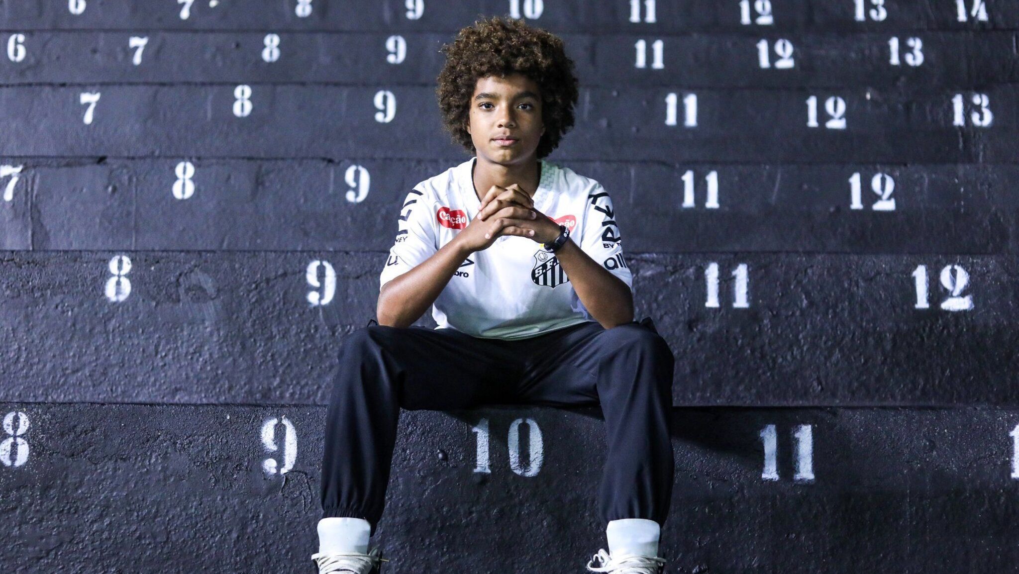 Kauan Basile, nova joia do Santos