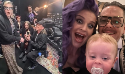 Kelly Osbourne é pedida em casamento no show de despedida do Black Sabbath