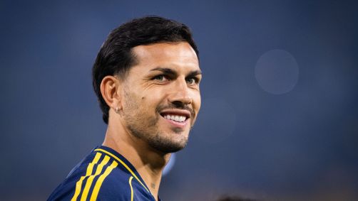 Leandro Paredes em sua apresentação como novo reforço do Boca Juniors