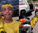 Leozin, do grupo Dos Rosa, é resgatado após acidente de moto