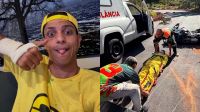 Leozin, do grupo Dos Rosa, é resgatado após acidente de moto