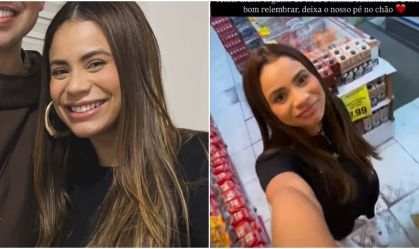 Lexa volta à padaria onde trabalhava 13 anos atrás; veja