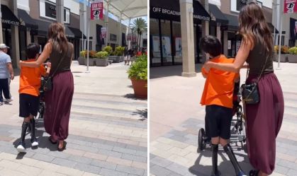 Isabella Fiorentino mostra progresso de filho com paralisia cerebral; veja