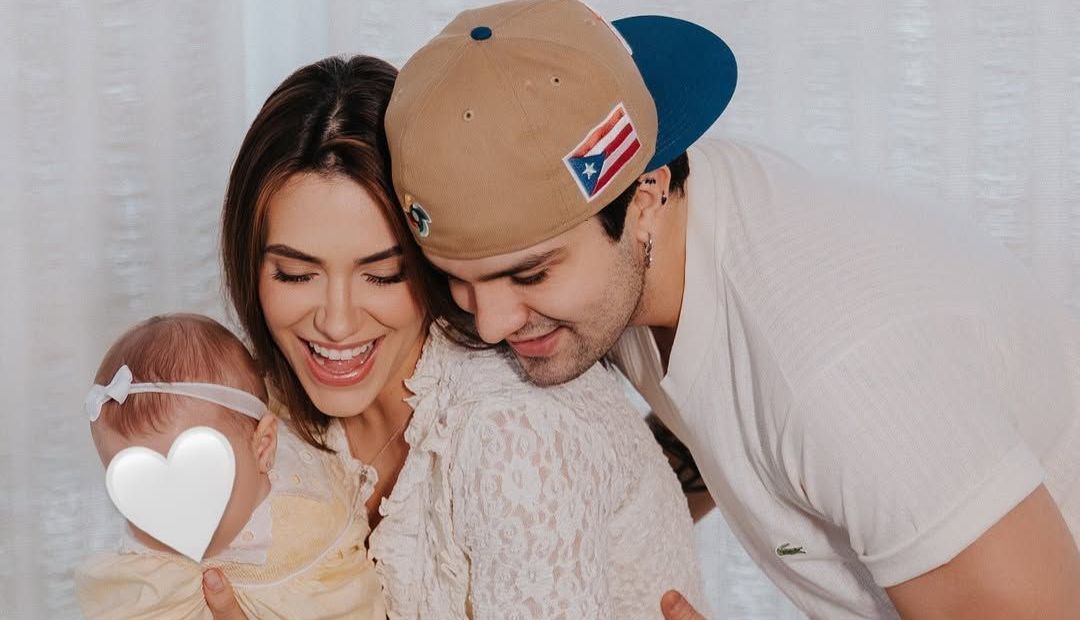 Luan Santana celebra 7 meses da filha com Jade Magalhães
