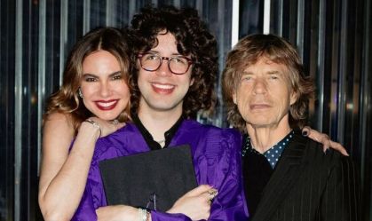 "É fofo", diz Lucas Jagger sobre estilo semelhante ao do pai, Mick Jagger