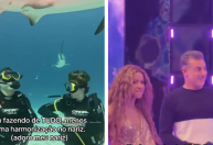 Luciano Huck brinca em vídeo: "Fazendo tudo, menos harmonização no nariz"