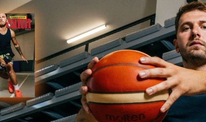 Forma física de Luka Doncic surpreende em capa de revista masculina; veja