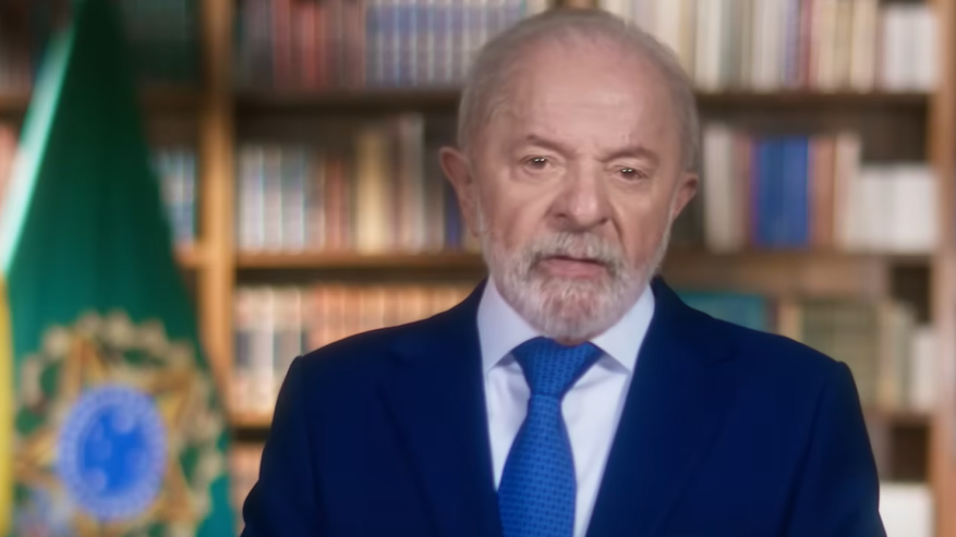 Presidente Lula (PT) em pronunciamento nacional