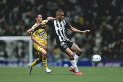 Lance de Atlético-MG x Atlético Bucaramanga, pela Copa Sul-Americana