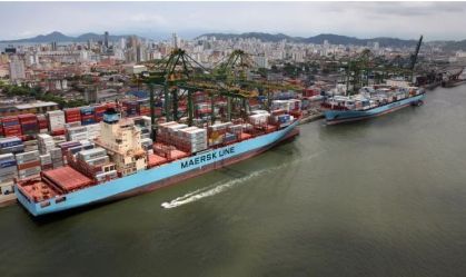 Maersk tem liminar negada na Justiça após questionar leilão do Tecon Santos 10