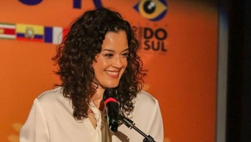 Maeve Jinkings esteve no Festival de Cinema Sul-Americano de Bonito