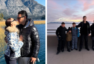 Marcus Buaiz mostra viagem com Isis Valverde e os filhos; veja fotos