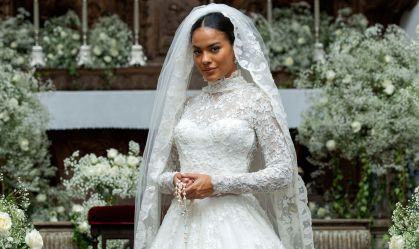 Renda, véu e terço: os simbolismos do vestido de Fátima em "Vale Tudo"