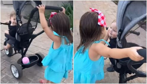 Maria Flor diz que irmão José Leonardo é "perfeitinho demais"; assista |  CNN Brasil