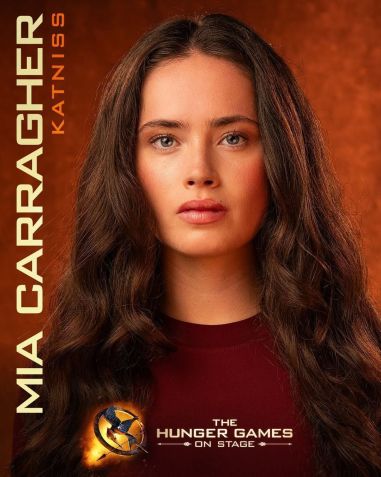 Mia Carragher foi anunciada na peça de "Jogos Vorazes" • Divulgação