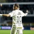 Neymar comemora gol que não existiu em Santos x Inter; veja