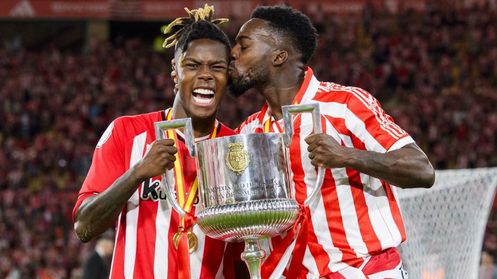 Nico e o irmão Iñaki comemoram título da Copa do Rei