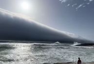 Vídeo: Nuvem rolo volta a aparecer em Portugal após cerca de 20 anos