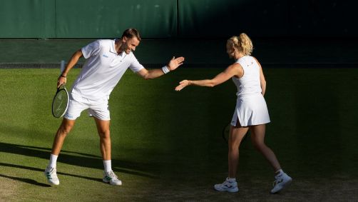 Sem Verbeek e Kateřina Siniaková conquistaram o título das duplas mistas em Wimbledon
