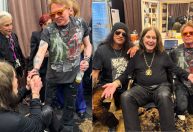 Ozzy Osbourne mostra 1º encontro com Axl Rose: "Verdadeiro cavalheiro"