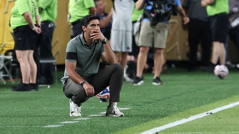 Abel Ferreira contra o Chelsea no Mundial de Clubes
