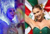 Paolla Oliveira fala sobre passar coroa da Grande Rio para Virginia