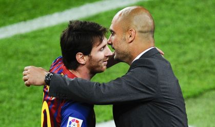 Messi elogia Guardiola e exalta parceria no Barcelona: "Ele é único"