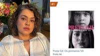 Autobiografia de Preta Gil é livro mais vendido em lista de plataforma