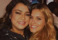 Carolina Dieckmmann homenageia Preta Gil no Dia do Amigo: "Meu colo"