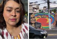 Preta Gil recebe homenagem em mural de São Paulo