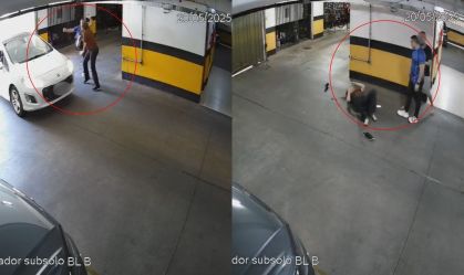 Vídeo: PM agride mulher em garagem após briga de trânsito no DF