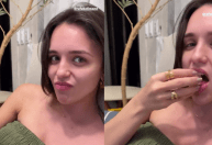 Nattan tem enjoo com desejo de grávida de Rafa Kalimann